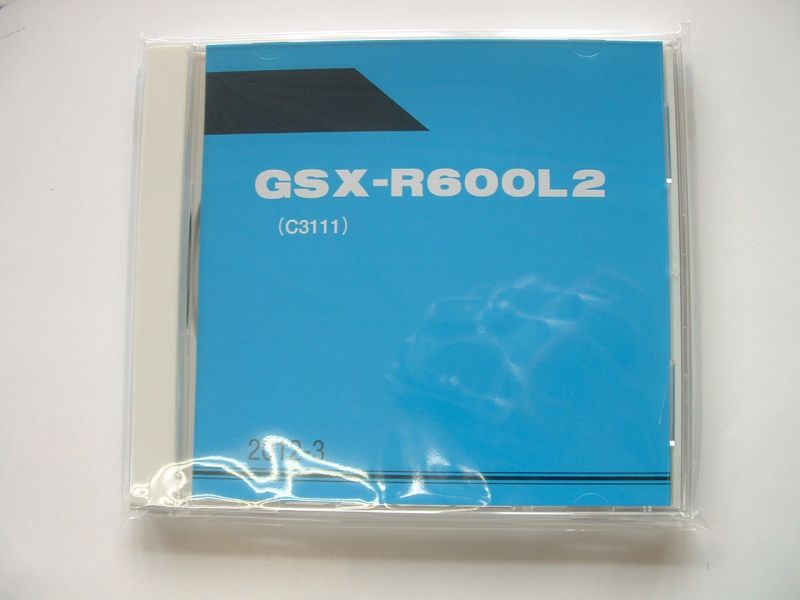 画像1: GSX-R600L2  (C3111)　パーツリスト　2012年モデル （新品）