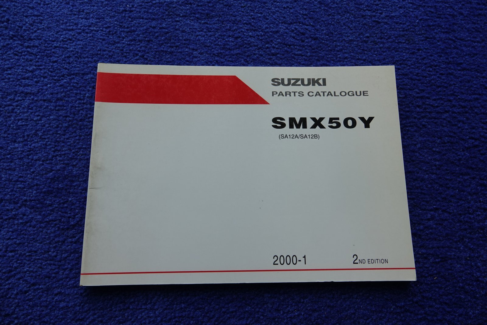 画像1: スズキ　ＳＭＸ50　パーツリスト　中古品